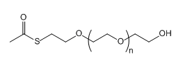 S-Acetyl-PEG-OH；Acetylthio-PEG-Hydroxy；乙酰基巯基-聚乙二醇
