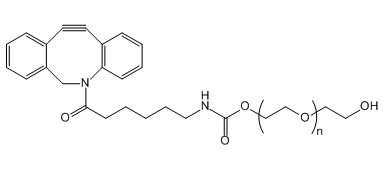 DBCO-PEG-OH；Dibenzocycolctyne-PEG-Hydroxy；氮杂二苯并环辛炔-聚乙二醇