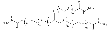 8-ArmPEG-Hydrazide；8-ArmPEG-HZ；八臂聚乙二醇-酰肼