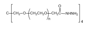 4-ArmPEG-Hydrazide；4-ArmPEG-HZ；4臂聚乙二醇-酰肼
