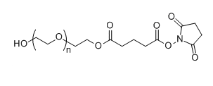 OH-PEG-SG;Hydroxy-PEG-Succinimidyl Glutarate esterOH-PEG-SG;Hydroxy-PEG-Succinimidyl Glutarate ester OH-PEG-SG;Hydroxy-PEG-Succinimidyl Glutarate esterOH-PEG-SG;Hydroxy-PEG-Succinimidyl Glutarate ester