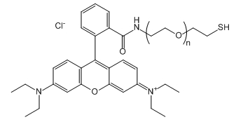RB-PEG-SH；Rhodamine B-PEG-Thiol；罗丹明B-聚乙二醇-巯基