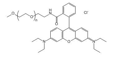 mPEG-RB；mPEG-Rhodamine B；甲氧基聚乙二醇-罗丹明B