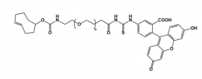 TCO-PEG-FITC 反式环辛烯聚乙二醇荧光素 TCO-PEG-FITC 反式环辛烯聚乙二醇荧光素