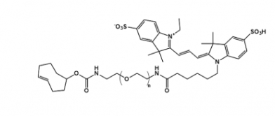 TCO-PEG-Cy3 反式环辛烯聚乙二醇Cy3