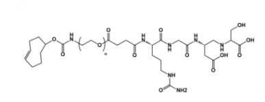 TCO-PEG-RGD 反式环辛烯聚乙二醇线肽RGD TCO-PEG-RGD 反式环辛烯聚乙二醇线肽RGD