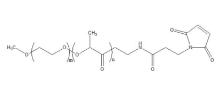 mPEG-PLA-MAL 甲氧基聚乙二醇聚乳酸马来酰亚胺 mPEG-PLA-MAL 甲氧基聚乙二醇聚乳酸马来酰亚胺