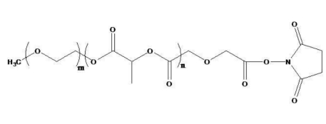 mPEG-PLGA-NHS 甲氧基聚乙二醇聚(L-丙交酯-共乙交酯)-活性酯 mPEG-PLGA-NHS 甲氧基聚乙二醇聚(L-丙交酯-共乙交酯)-活性酯