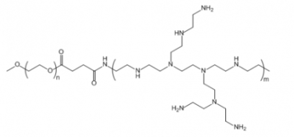 PEG-g-PEI，mPEG-PEI   聚乙二醇接枝聚乙烯亚胺