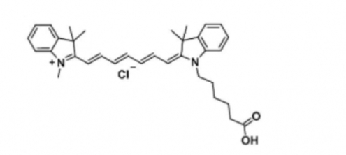 Cyanine7 carboxylic acid/Cy7 COOH(Methyl)，脂性Cy7-羧基