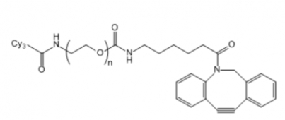 Cy3-PEG-DBCO  Cy3-聚乙二醇-二苯基环辛炔