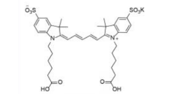 252255-40-6 diSulfo-Cy5 carboxylic acid(Di) 二磺酸基-Cy5-二羧基 252255-40-6 diSulfo-Cy5 carboxylic acid(Di) 二磺酸基-Cy5-二羧基