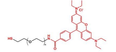 SH-PEG-Rhodamine RB-PEG-SH 罗丹明聚乙二醇巯基
