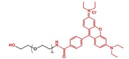 HO-PEG-Rhodamine RB-PEG-OH 罗丹明聚乙二醇羟基