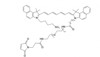 ICG-PEG-Maleimide 吲哚菁绿-聚乙二醇-马来酰亚胺 ICG-PEG-Maleimide 吲哚菁绿-聚乙二醇-马来酰亚胺