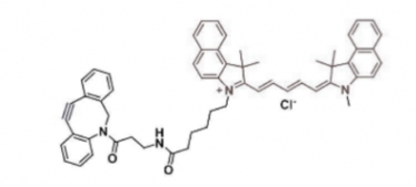 Cyanine5.5 DBCO 脂性Cy5.5 二苯基环辛炔