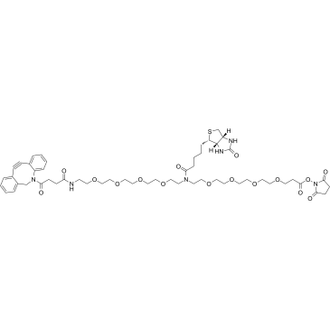 2353409-72-8	N-(DBCO-PEG4)-N-Biotin-PEG4-NHS PROTAC(蛋白降解靶向嵌合体)