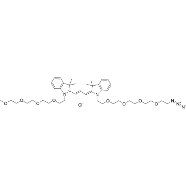 2107273-38-9	N-(m-PEG4)-N'-(azide-PEG4)-Cy3 PROTAC(蛋白降解靶向嵌合体)