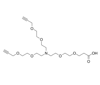 2100306-49-6，N-(PEG2-C2-acid)-N-bis(PEG2-propargyl)，PROTAC(蛋白降解靶向嵌合体)	