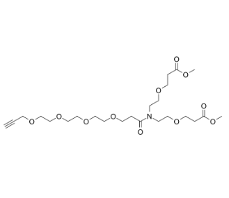2112732-01-9，N-(Propargyl-PEG4-carbonyl)-N-bis(PEG1-methyl ester)，PROTAC(蛋白降解靶向嵌合体)	