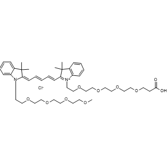2107273-32-3	N-(m-PEG4)-N'-(PEG4-acid)-Cy5 PROTAC(蛋白降解靶向嵌合体)