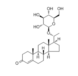 CAS:50728-28-4  20(R)-Hydroxypregn-4-en-3-one 20-O-glucoside  
