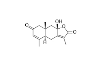   CAS ：1253106-58-9  8-Hydroxy-2-oxoeudesma-3,7(11)-dien-12,8-olide
