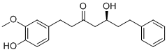 CAS ：1220110-76-8   (S)-5-Hydroxy-1-(4-hydroxy-3-methoxyphenyl)-7-phenylheptan-3-one