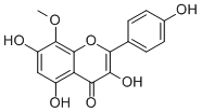 CAS：571-74-4   Sexangularetin  8-甲氧基山奈酚