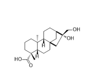 CAS ：3301-61-9   ent-16β,17-Dihydroxykauran-19-oic acid  