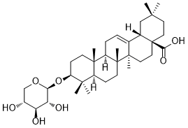 CAS ：61617-29-6  Songoroside A  齐墩果酸-3-O-木糖苷
