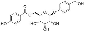 CAS ：1551525-70-2  6'-O-p-Hydroxybenzoylgastrodin  6'-O-对羟基苯甲酰天麻素