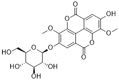 CAS ：51803-68-0   3,8-Di-O-methylellagic acid 2-O-glucoside