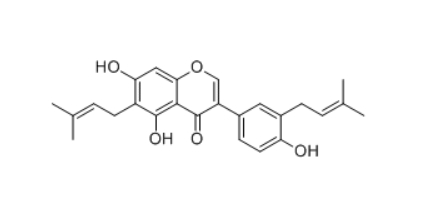 CAS ：76754-24-0   Lupalbigenin  白羽扇豆
