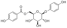 CAS ：63555-02-2  Breynioside A  6'-O-对羟基苯甲酰熊果苷