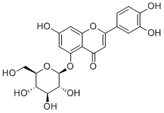 CAS ：20344-46-1  Galuteolin  木犀草素-5-O-葡萄糖苷