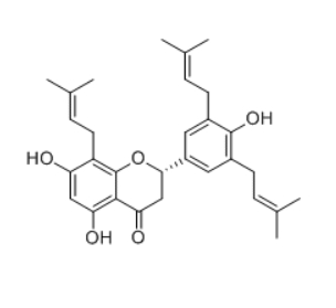 CAS ：90686-12-7   5-Hydroxysophoranone  二氢黄酮