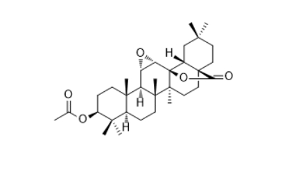 CAS ：35738-25-1   3β-Acetoxy-11α,12α-epoxyoleanan-28,13β-olide  