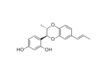CAS ：666250-52-8   2',4'-Dihydroxy-3,7':4,8'-diepoxylign-7-ene  