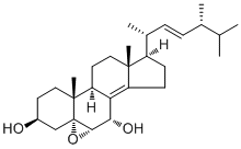 CAS ：22259-18-3  5α,6α-Epoxyergosta-8(14),22-diene-3β,7α-diol