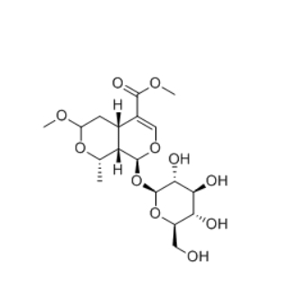  CAS ：119943-46-3   7-O-Methylmorroniside  7-O-甲基莫诺苷