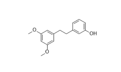 CAS ：168281-05-8  3,5-二甲氧基-3'-羟基联苄  3,5-Dimethoxy-3'-hydroxybibenzyl  