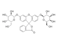 荧光素二(β-D-吡喃半乳糖苷)	 