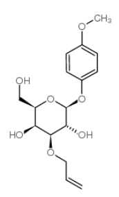 	4-甲氧苯基-3-O-烯丙基-β-D-吡喃半乳糖苷	 