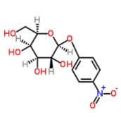 	4-硝基苯-beta-D-半乳糖苷	 
