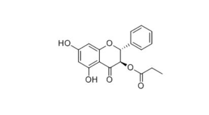 CAS ：126394-70-5  短叶松素-3-O-丙酸酯  Pinobanksin 3-O-propanoate  原料药研发