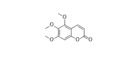 CAS ：55085-47-7   5,6,7-三甲氧基香豆素  5,6,7-Trimethoxycoumarin  公斤级