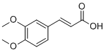 CAS：2316-26-9  3,4-Dimethoxycinnamic acid  3,4-二甲氧基肉桂酸   新药中间体KG级