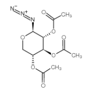 	2,3,4-三-O-乙酰基-β-D-吡喃木糖基叠氮化物	 