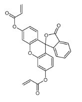 萤光素O,O'-二丙烯酸酯，(3-oxo-6'-prop-2-enoyloxyspiro[2-benzofuran-1,9'-xanthene]-3'-yl) prop-2-enoate